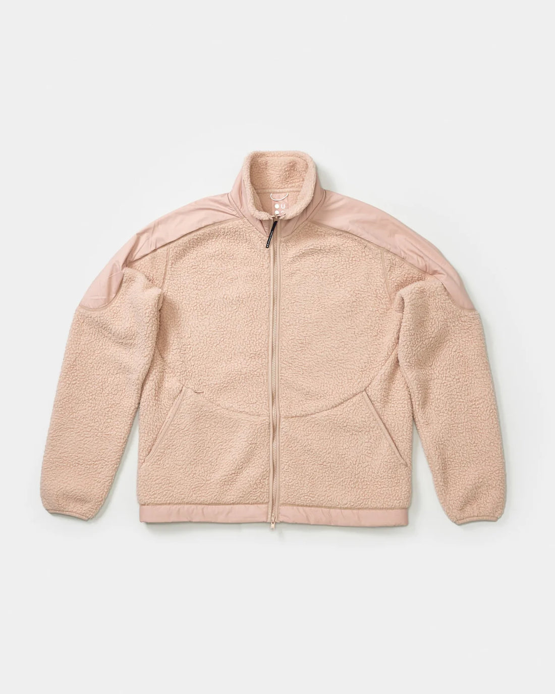 Universal Colours Unisex Fleece Jacket Casual Jacke Almond Beige