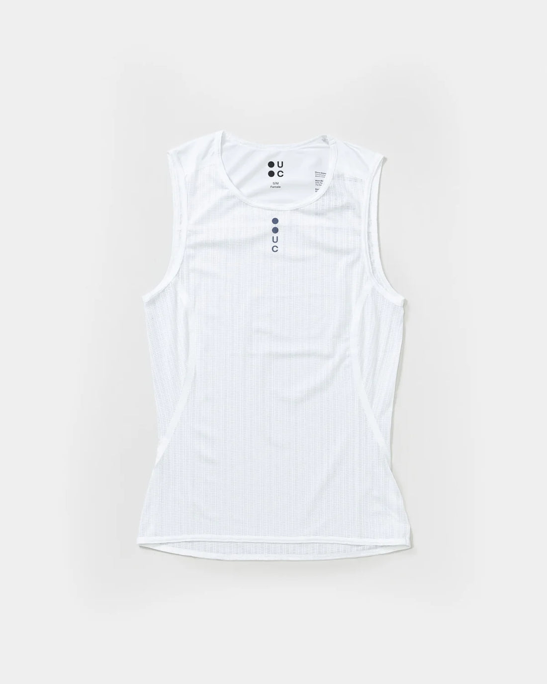Universal Colors Mono Sous-vêtement sans manches pour femme Blanc