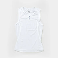 Universal Colors Mono Sous-vêtement sans manches pour femme Blanc