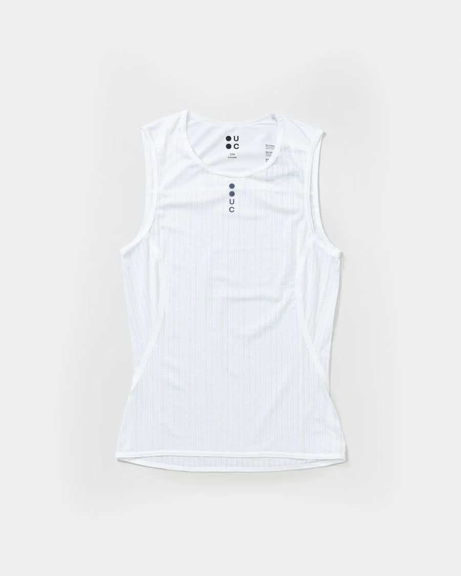 Universal Colors Mono Sous-vêtement sans manches pour femme Blanc