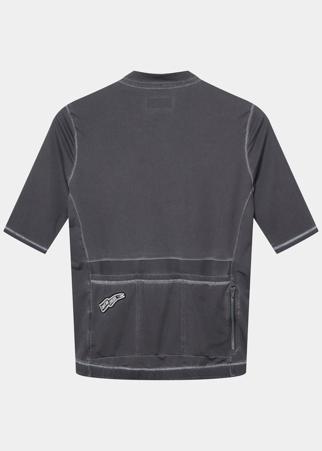 Café du Cycliste Men's Superlight Jersey Laurette Radtrikot Cold Dye Anthracite