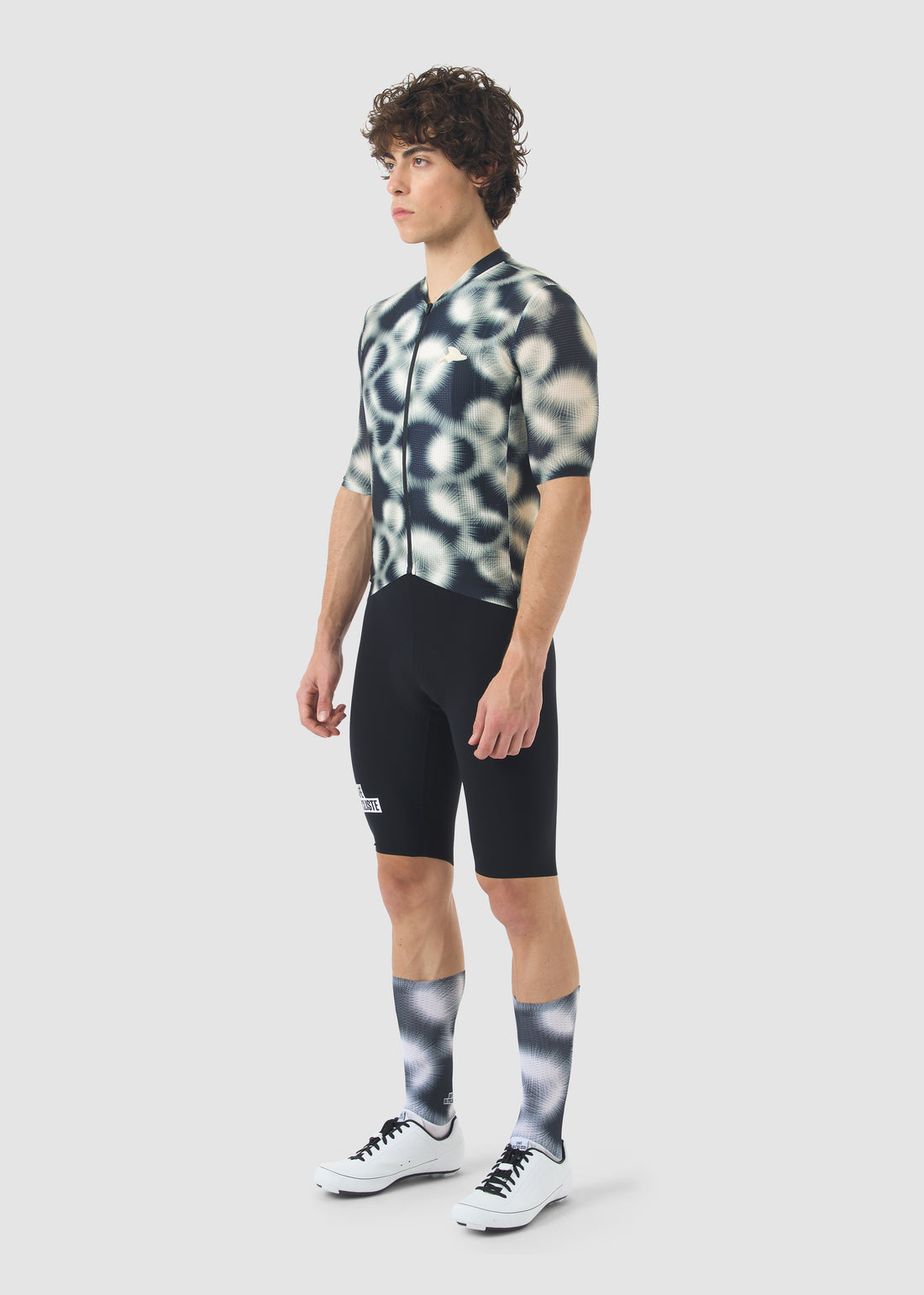 Café du Cycliste Angeline Men's Ultralight Cycling Jersey Radtrikot Supersonic Fog