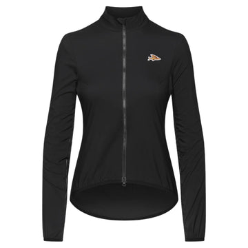 Café du Cycliste Edith Women's Cycling Windjacket Wind Fahrradjacke Black