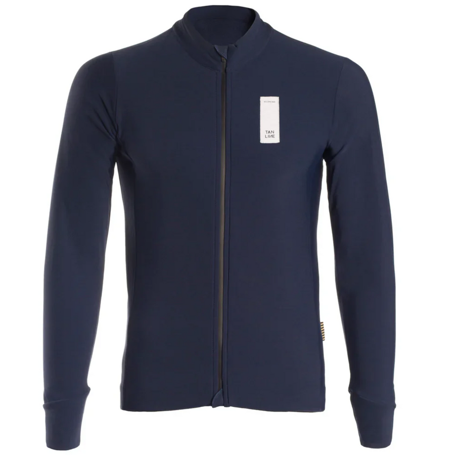 Tanline Pass Jacket Unisex Radtrikot langarm Navy Blue