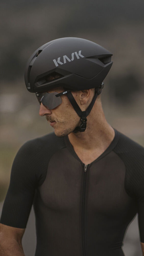 Kask Nirvana Helmet Rennradhelm Black Matt