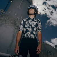 Café du Cycliste Angeline Men's Ultralight Cycling Jersey Radtrikot Supersonic Fog