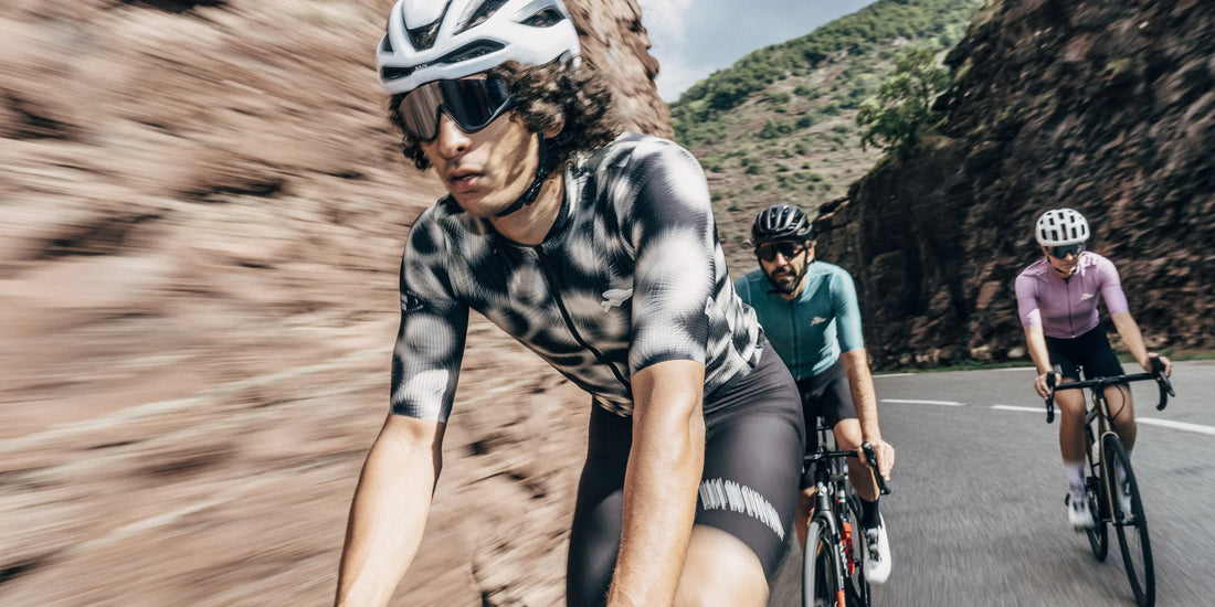 Café du Cycliste Angeline Men's Ultralight Cycling Jersey Radtrikot Supersonic Fog