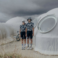 Café du Cycliste Angeline Men's Ultralight Cycling Jersey Radtrikot Supersonic Fog