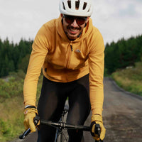 Café du Cycliste Apolline Unisex Midweight Jersey Radtrikot langarm Sunflower