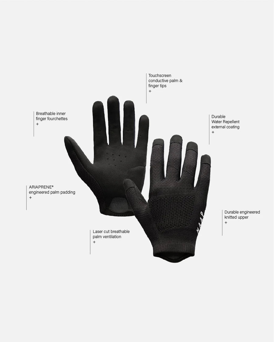Maap Alt_Road Glove Fahrradhandschuhe Black