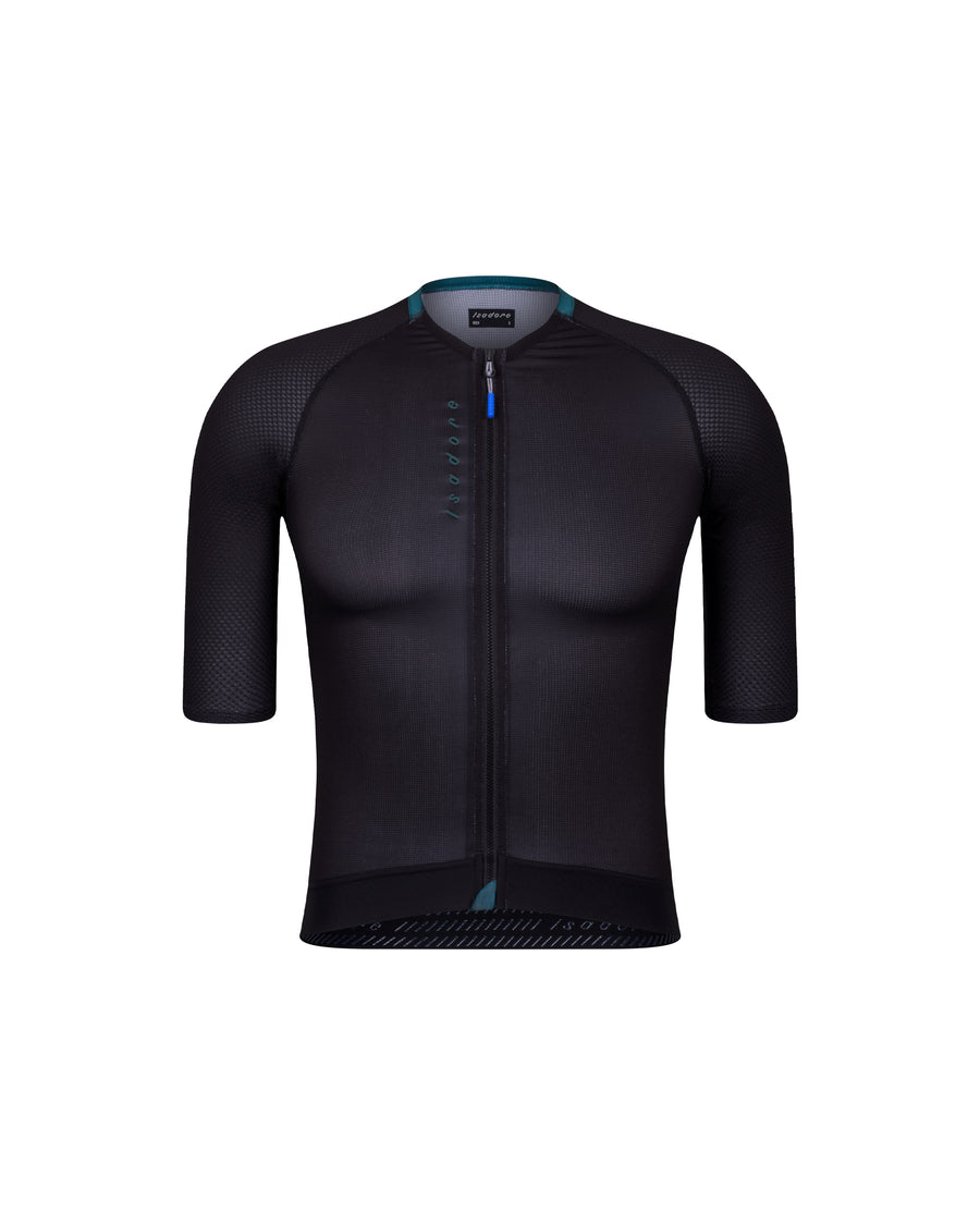 Isadore Alternative Jersey Radtrikot Black