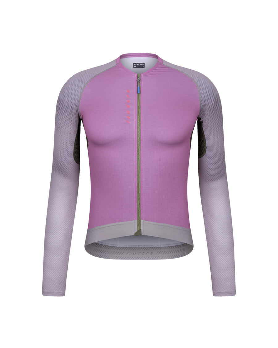 Isadore Alternative Ultralight Long Sleeve Jersey Radtrikot langarm Amethyst