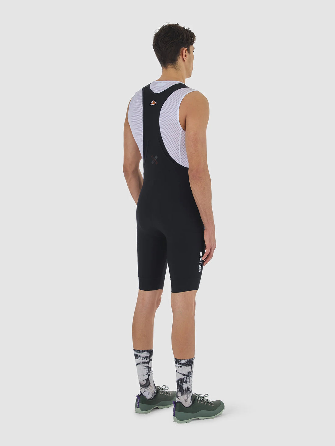 Café du Cycliste Eva Men's Cargo Bib Shorts Radhose Black