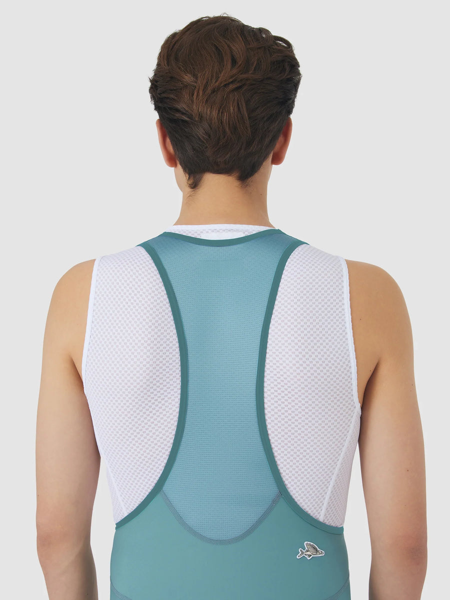 Café du Cycliste Marinette Men's Colour Bib Shorts Radhose Deep Water