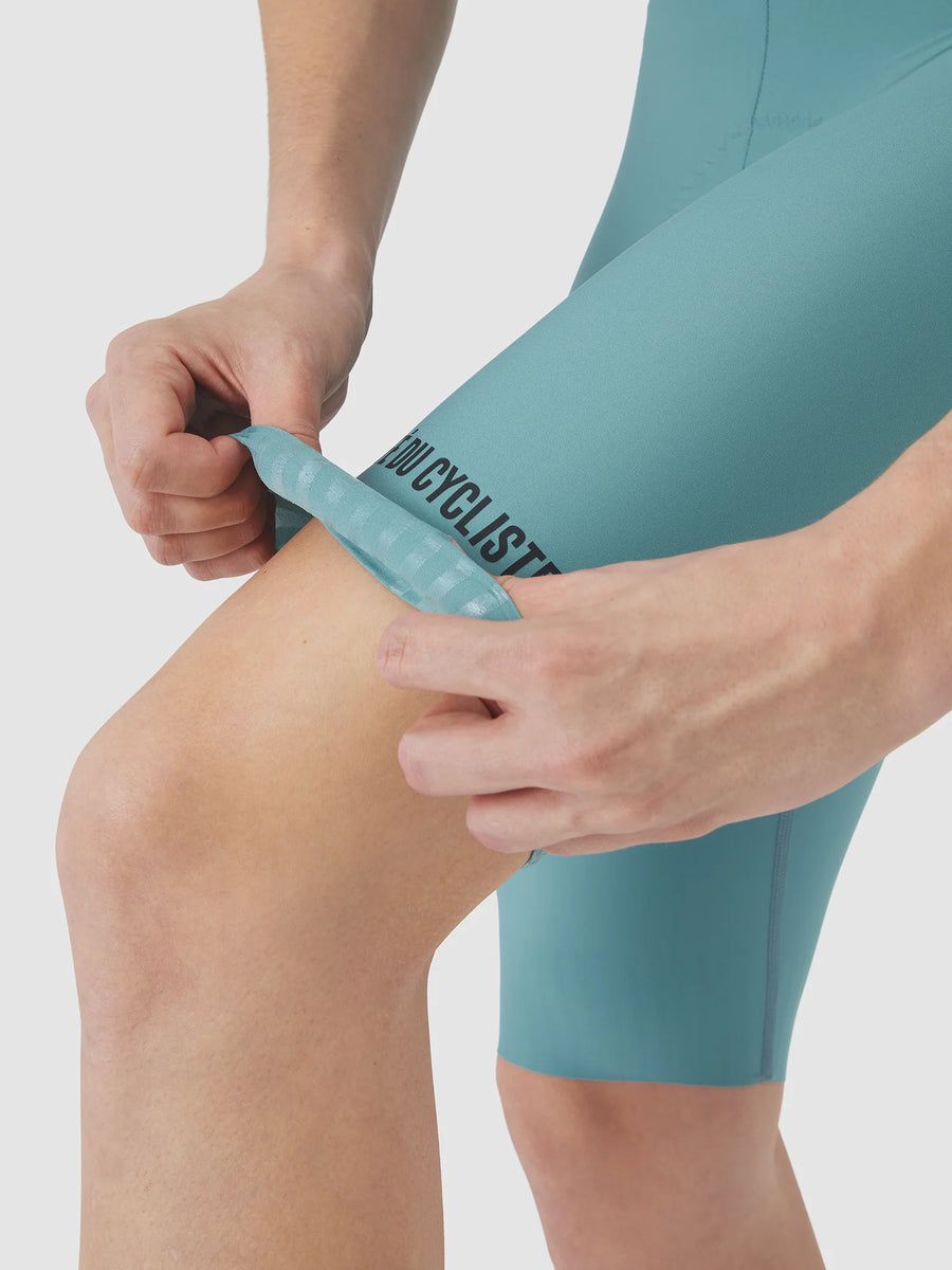 Café du Cycliste Marinette Men's Colour Bib Shorts Radhose Deep Water