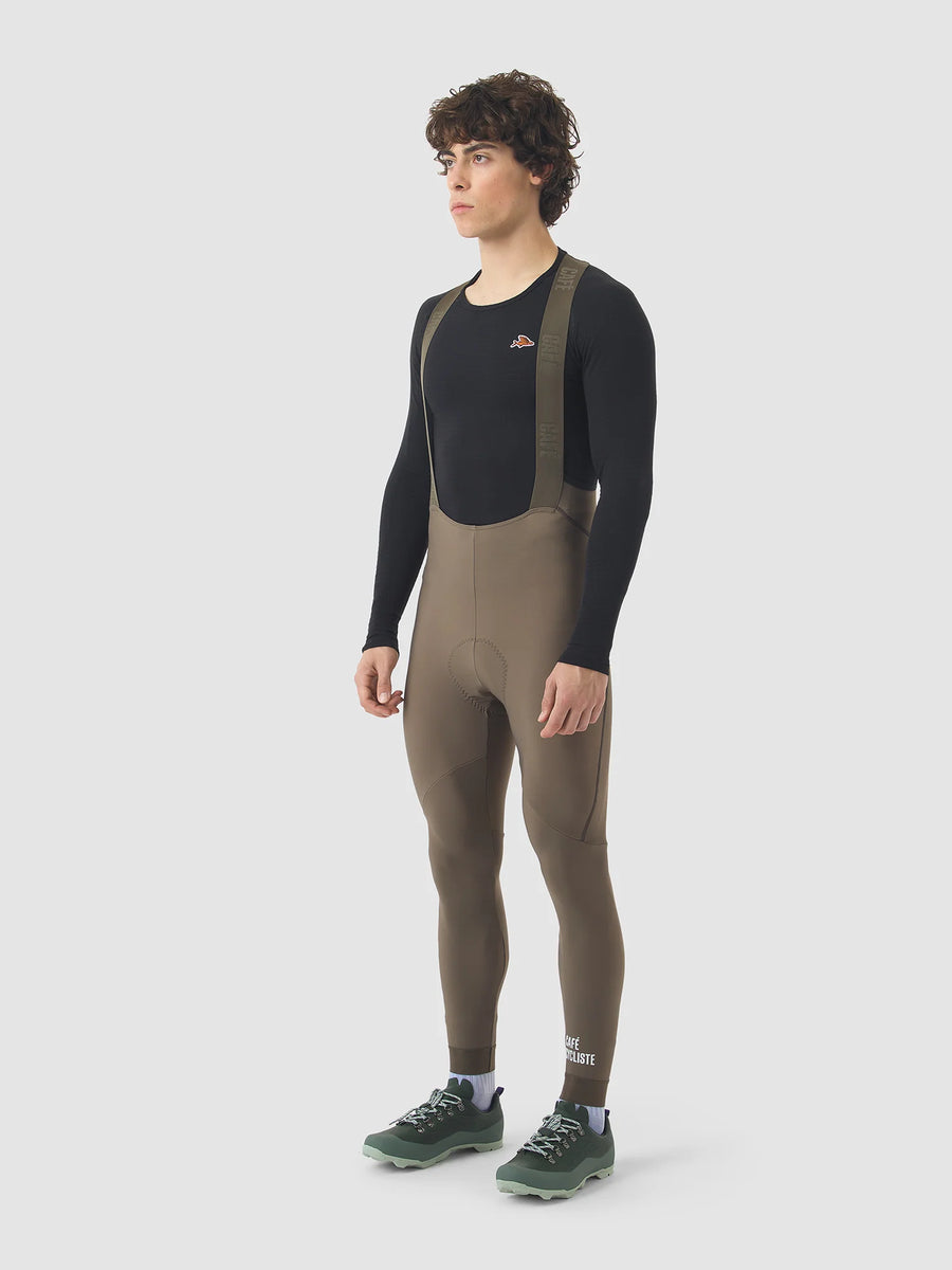 Café du Cycliste Marie Men's Winter Cycling Tights Winter-Radhose Carob