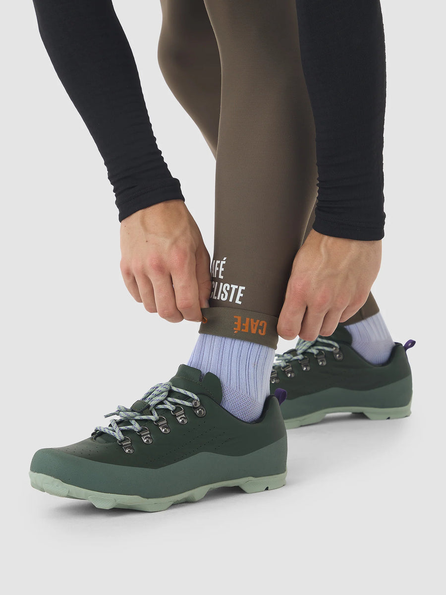 Café du Cycliste Marie Men's Winter Cycling Tights Winter-Radhose Carob