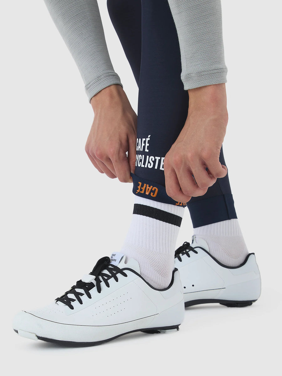 Café du Cycliste Marie Men's Winter Cycling Tights Winter-Radhose Navy