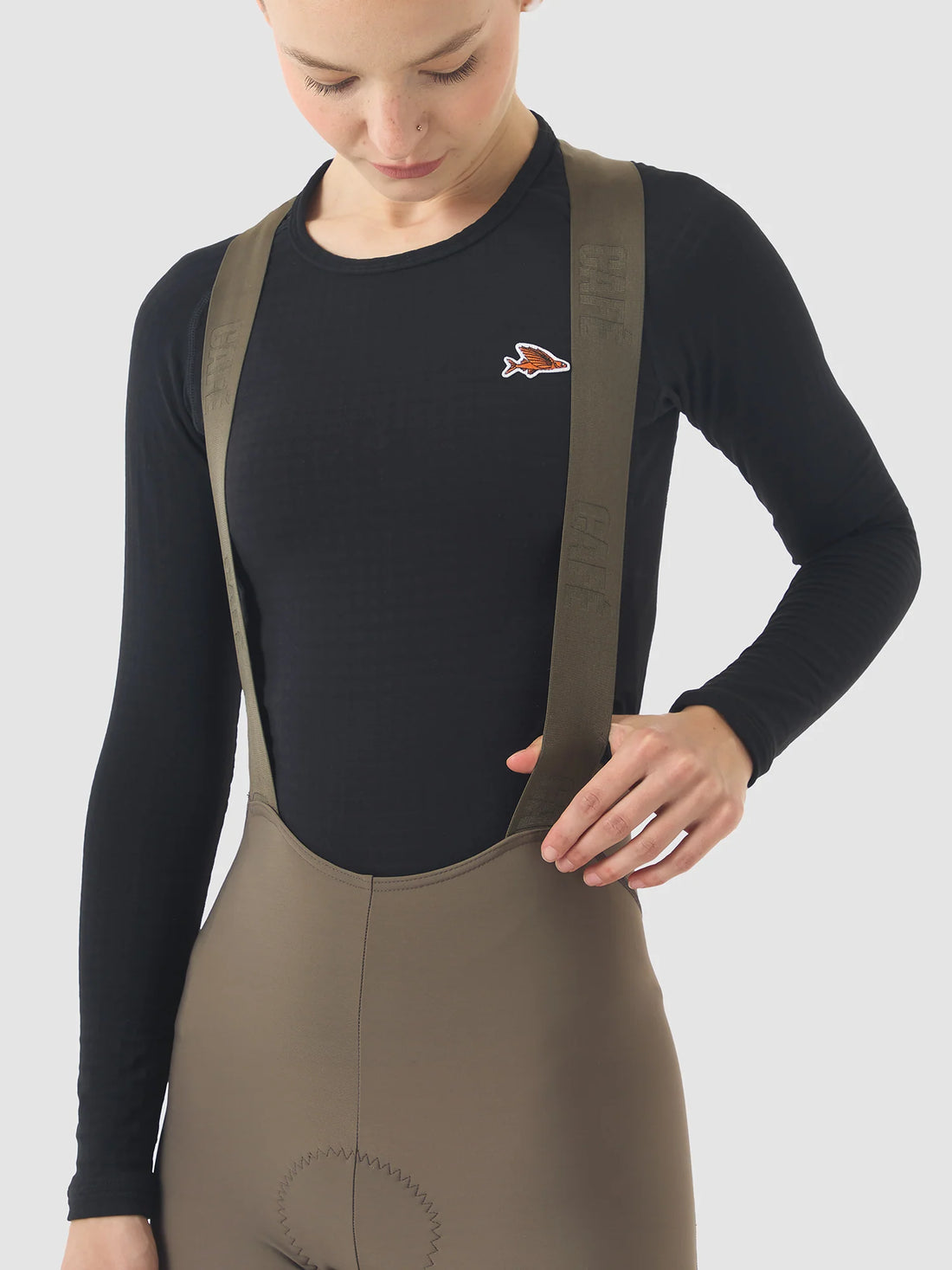 Café du Cycliste Marie Women's Winter Cycling Tights Winter-Radhose Carob