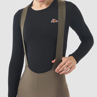 Café du Cycliste Marie Women's Winter Cycling Tights Winter-Radhose Carob