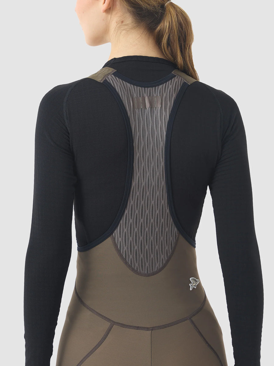 Café du Cycliste Marie Women's Winter Cycling Tights Winter-Radhose Carob