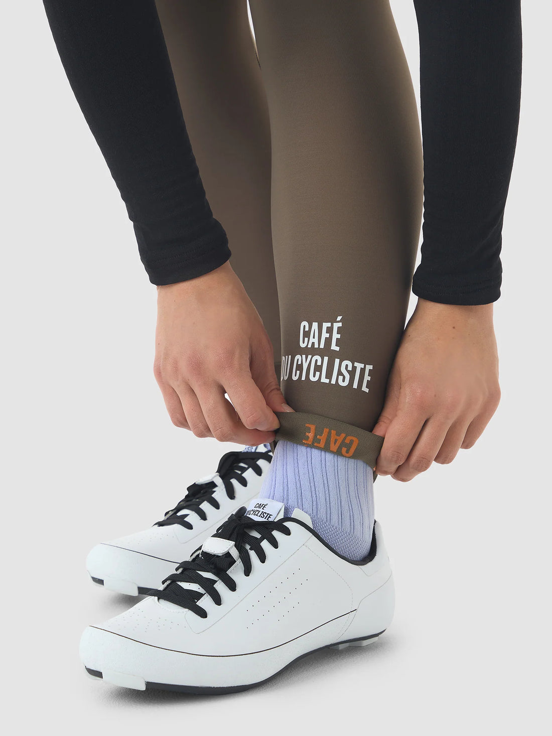 Café du Cycliste Marie Women's Winter Cycling Tights Winter-Radhose Carob