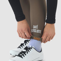Café du Cycliste Marie Women's Winter Cycling Tights Winter-Radhose Carob