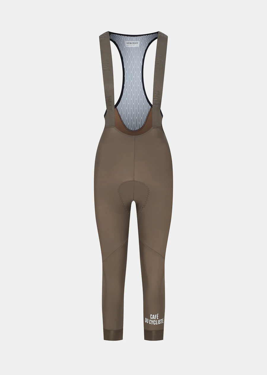 Café du Cycliste Marie Women's Winter Cycling Tights Winter-Radhose Carob