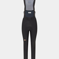 Café du Cycliste Rosie Cargo Women's Brushed Tights Thermo Radhose Black