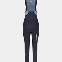 Café du Cycliste Rosie Cargo Women's Brushed Tights Thermo Radhose Navy