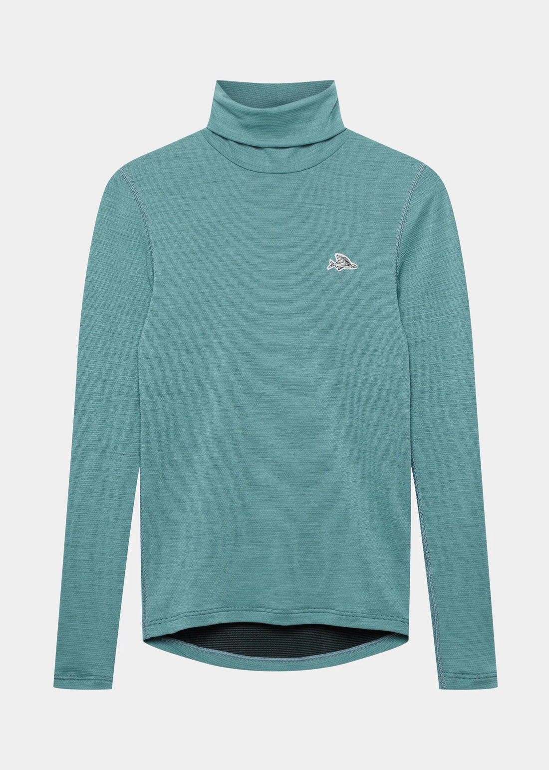 Café du Cycliste Carmen Men's Merino Base Layer Radunterhemd langarm Mountain Deep Water