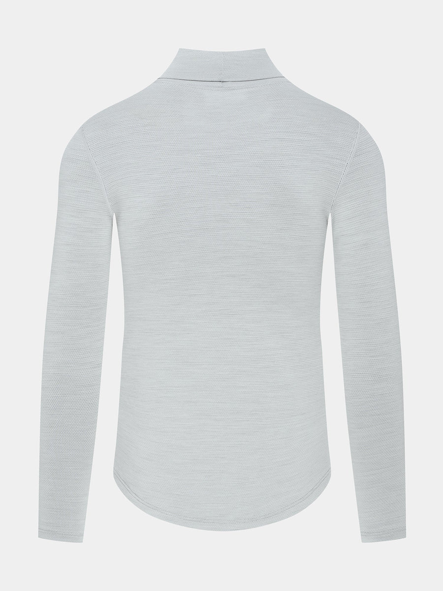 Café du Cycliste Carmen Men's Merino Base Layer Radunterhemd langarm Mountain Fog