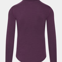 Café du Cycliste Carmen Men's Merino Base Layer Radunterhemd langarm Quetsche