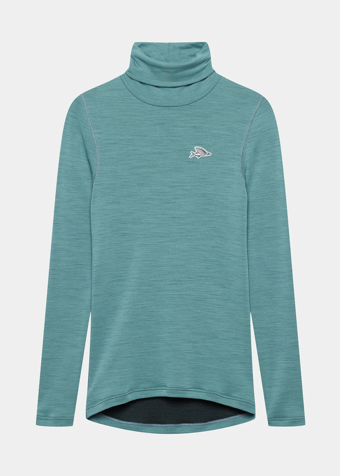 Café du Cycliste Carmen Women's Merino Base Layer Radunterhemd langarm Deep Water