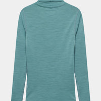 Café du Cycliste Carmen Women's Merino Base Layer Radunterhemd langarm Deep Water