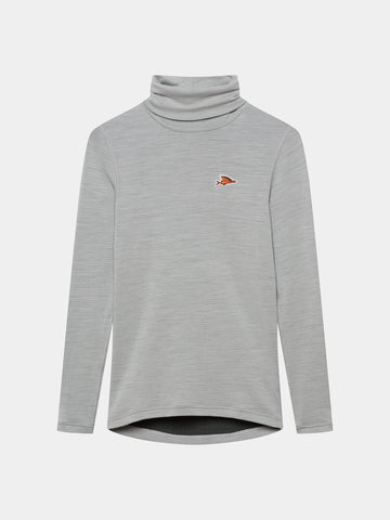 Café du Cycliste Carmen Women's Merino Base Layer Radunterhemd langarm Mountain Fog