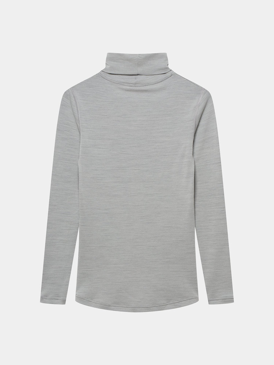 Café du Cycliste Carmen Women's Merino Base Layer Radunterhemd langarm Mountain Fog