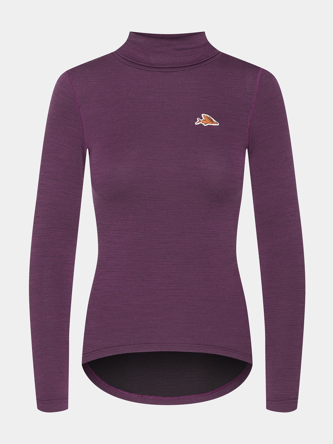 Café du Cycliste Carmen Women's Merino Base Layer Radunterhemd langarm Quetsche