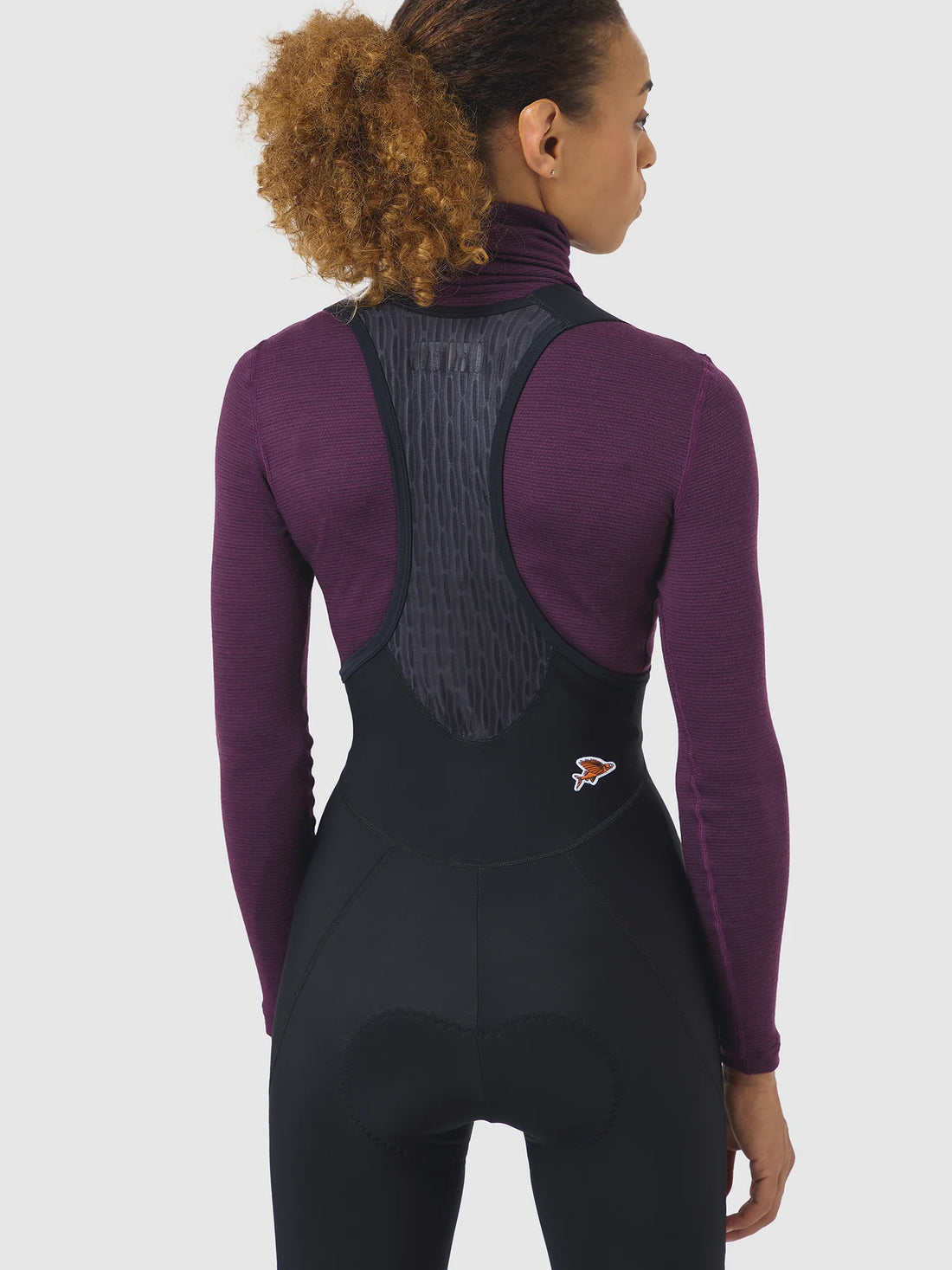 Café du Cycliste Carmen Women's Merino Base Layer Radunterhemd langarm Quetsche