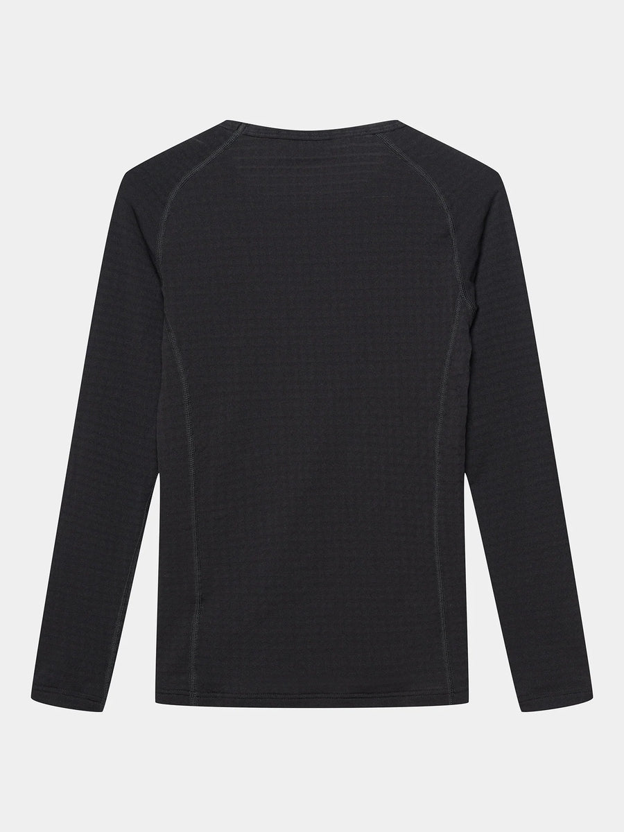 Café du Cycliste Coline Men's Three Season Base Layer Radunterhemd langarm Black