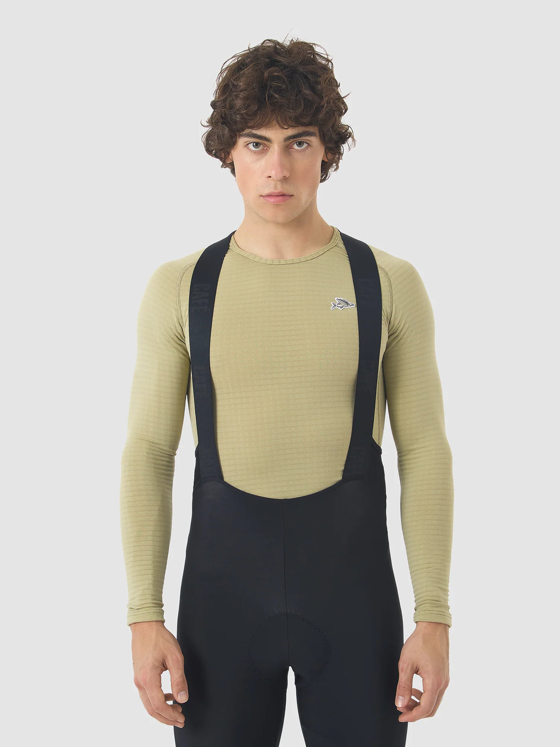 Café du Cycliste Coline Men's Three Season Base Layer Radunterhemd langarm Puddle