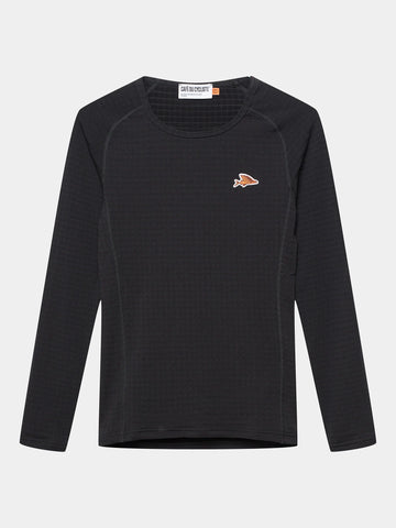 Café du Cycliste Coline Women's Three Season Base Layer Radunterhemd langarm Black