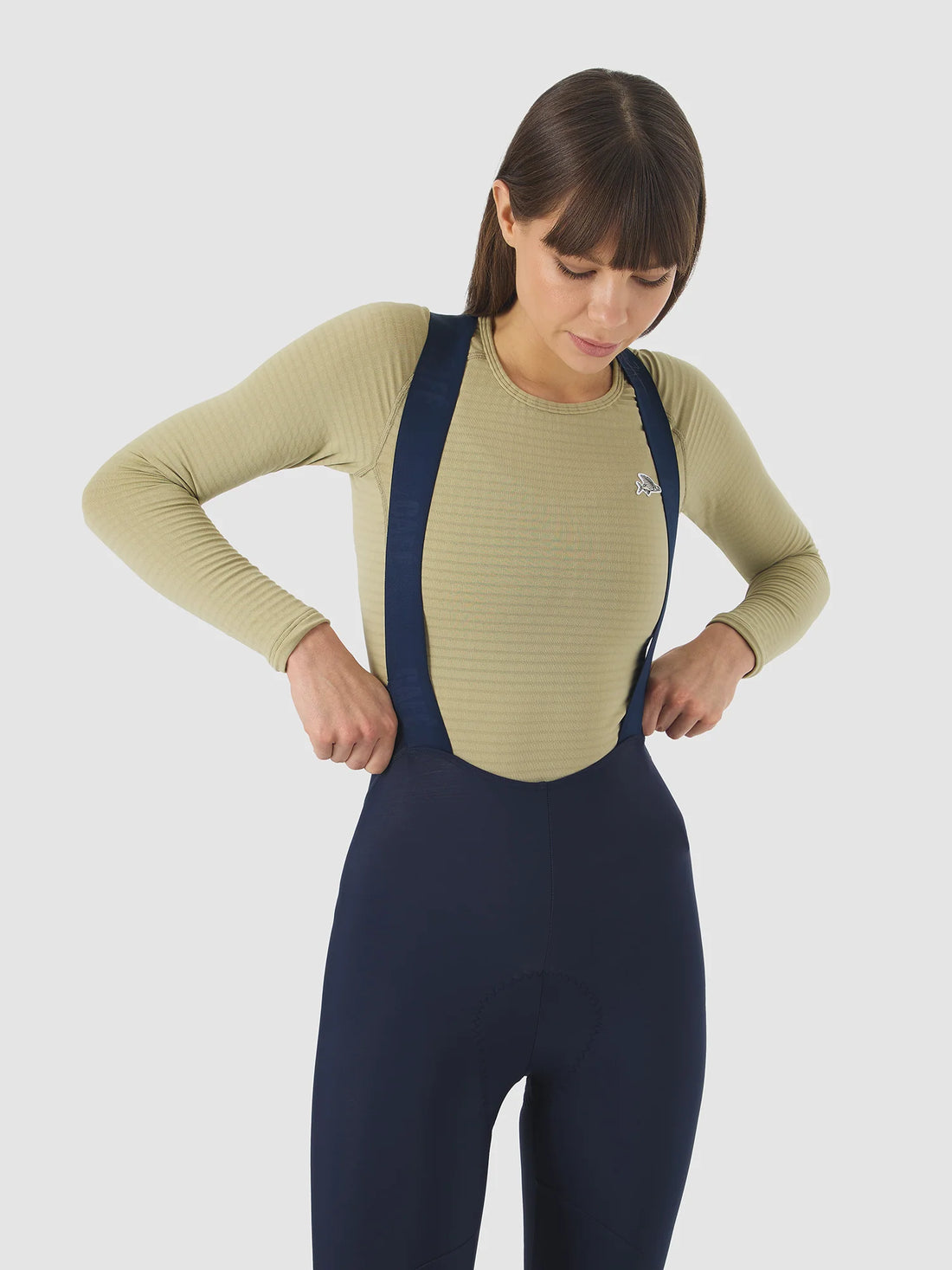 Café du Cycliste Coline Women's Three Season Base Layer Radunterhemd langarm Puddle