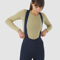 Café du Cycliste Coline Women's Three Season Base Layer Radunterhemd langarm Puddle