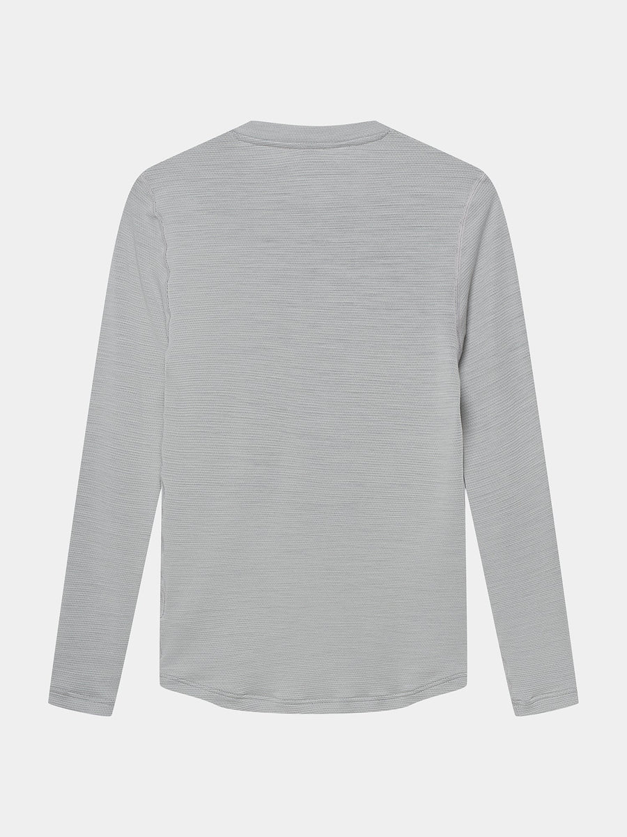 Café du Cycliste Judith Men's Merino Base Layer Radunterhemd langarm Mountain Fog