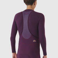 Café du Cycliste Judith Men's Merino Base Layer Radunterhemd langarm Quetsche