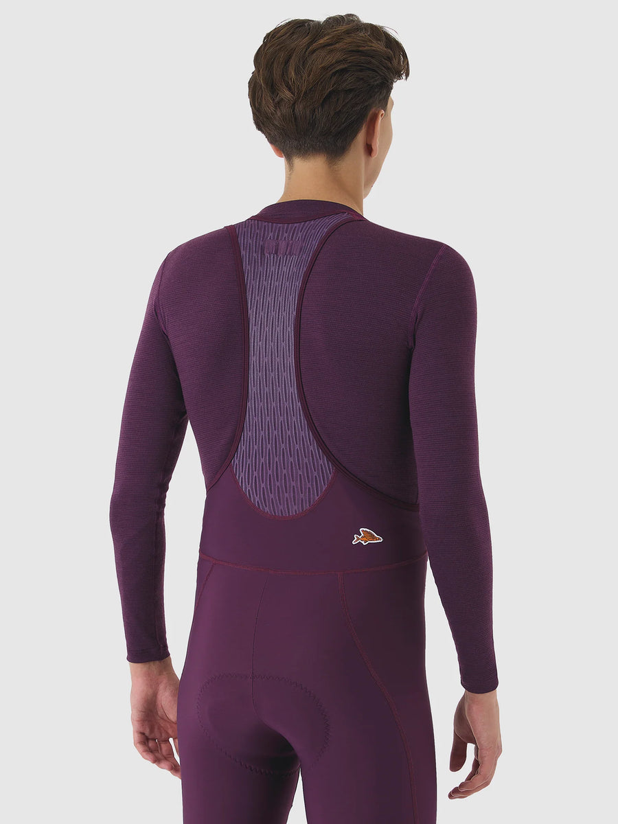 Café du Cycliste Judith Men's Merino Base Layer Radunterhemd langarm Quetsche