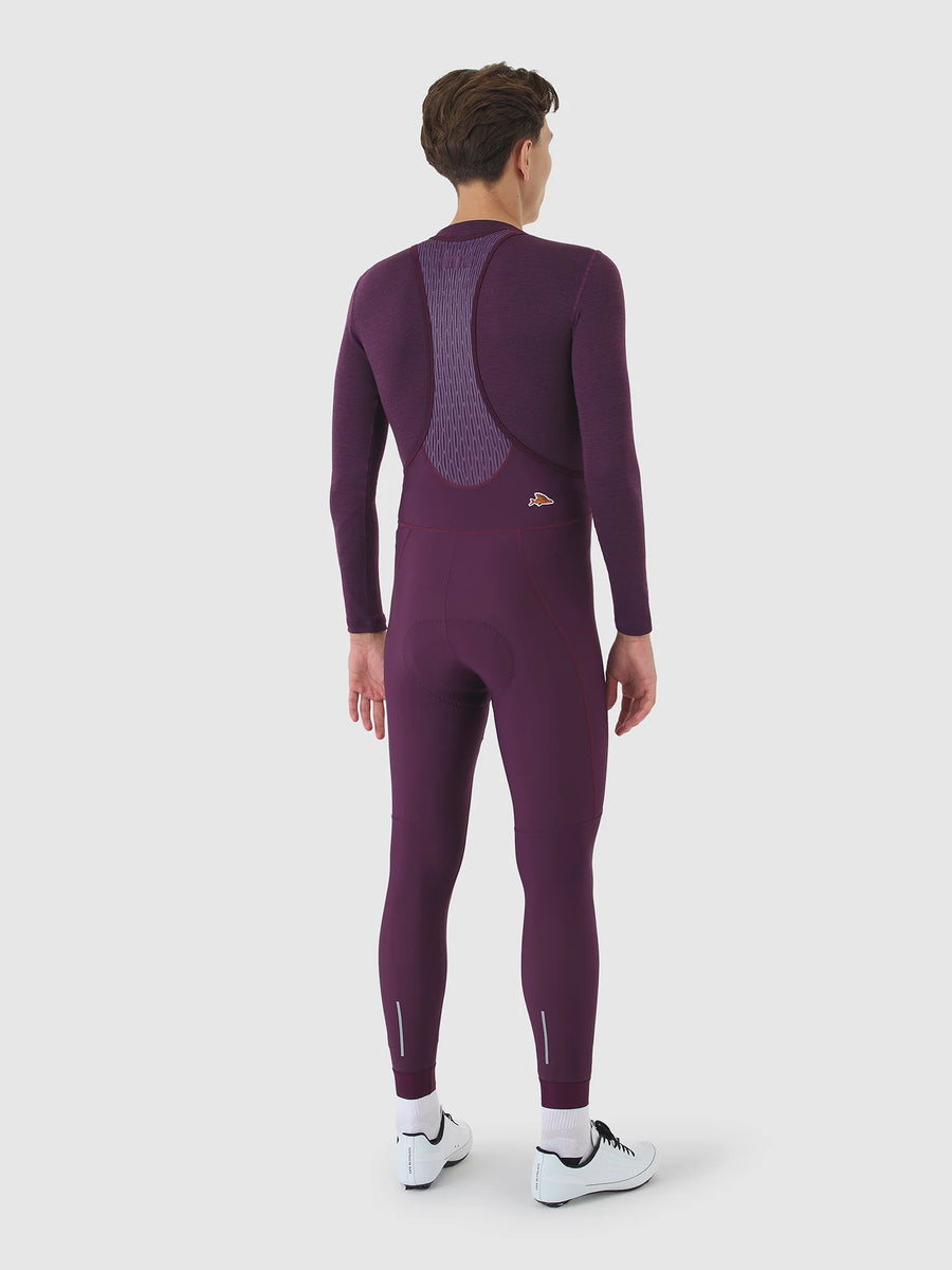 Café du Cycliste Judith Men's Merino Base Layer Radunterhemd langarm Quetsche