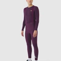 Café du Cycliste Judith Men's Merino Base Layer Radunterhemd langarm Quetsche