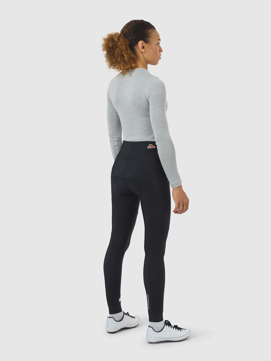 Café du Cycliste Judith Women's Merino Base Layer Radunterhemd langarm Mountain Fog